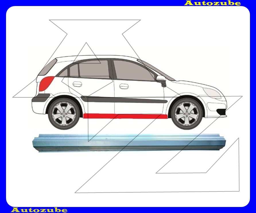 Küszöb alsó rész oldalfüggetlen Küszöb alsó rész oldalfüggetlen