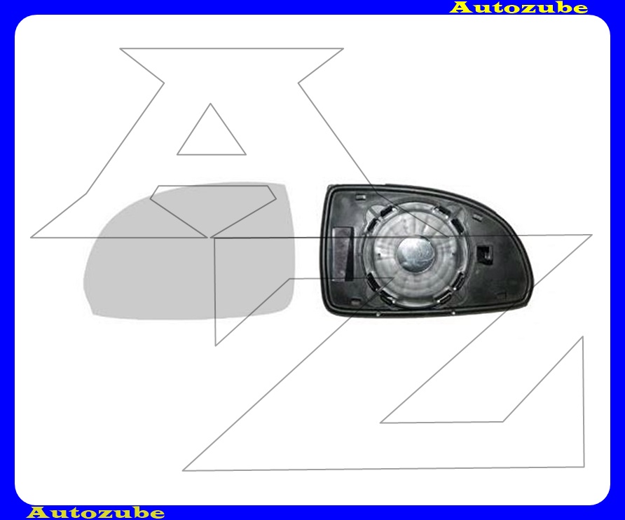 Visszapillantó tükörlap bal (tartólappal) Visszapillantó tükörlap bal (tartólappal)