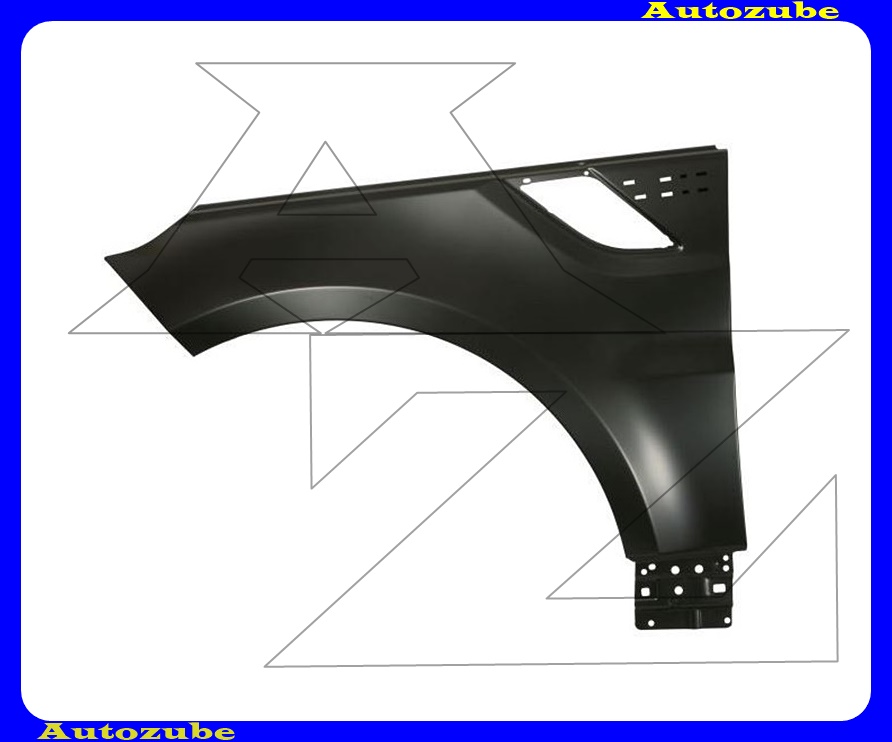 Első sárvédő bal, alumínium Első sárvédő bal, alumínium