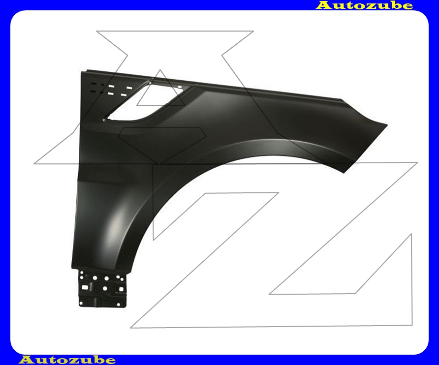 Első sárvédő jobb, alumínium Első sárvédő jobb, alumínium