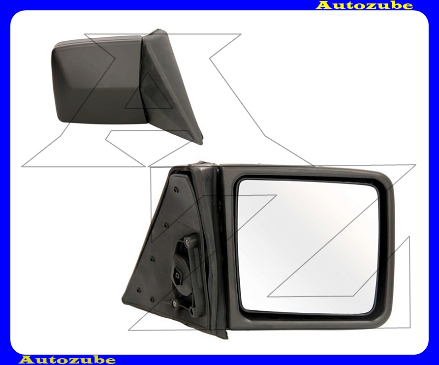 Visszapillantó tükör jobb, elektromos, domború tükörlappal, fekete borítással Visszapillantó tükör jobb, elektromos, domború tükörlappal, fekete borítással