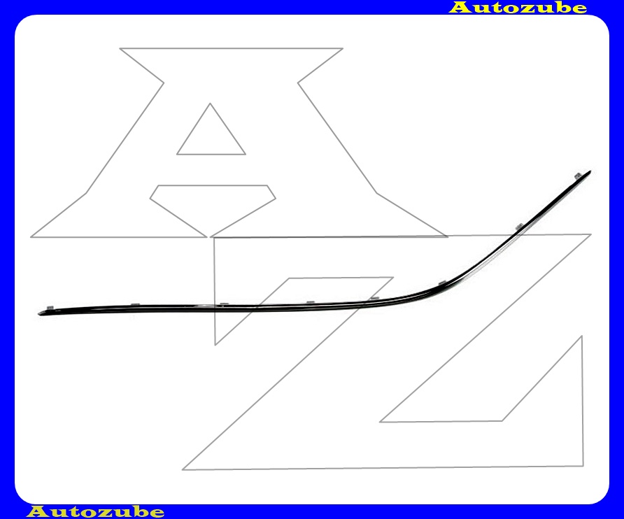 Első lökhárító díszlécre krómdíszléc bal Első lökhárító díszlécre krómdíszléc bal