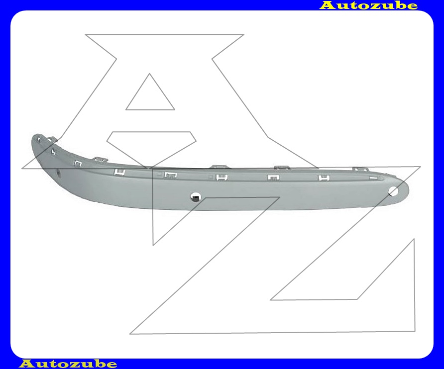 Első lökhárító díszléc jobb, szenzoros (krómdíszléc hellyel) Első lökhárító díszléc jobb, szenzoros (krómdíszléc hellyel)