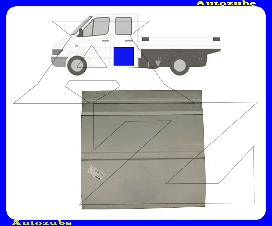 Hátsó ajtóborítás alsó rész Hátsó ajtóborítás alsó rész