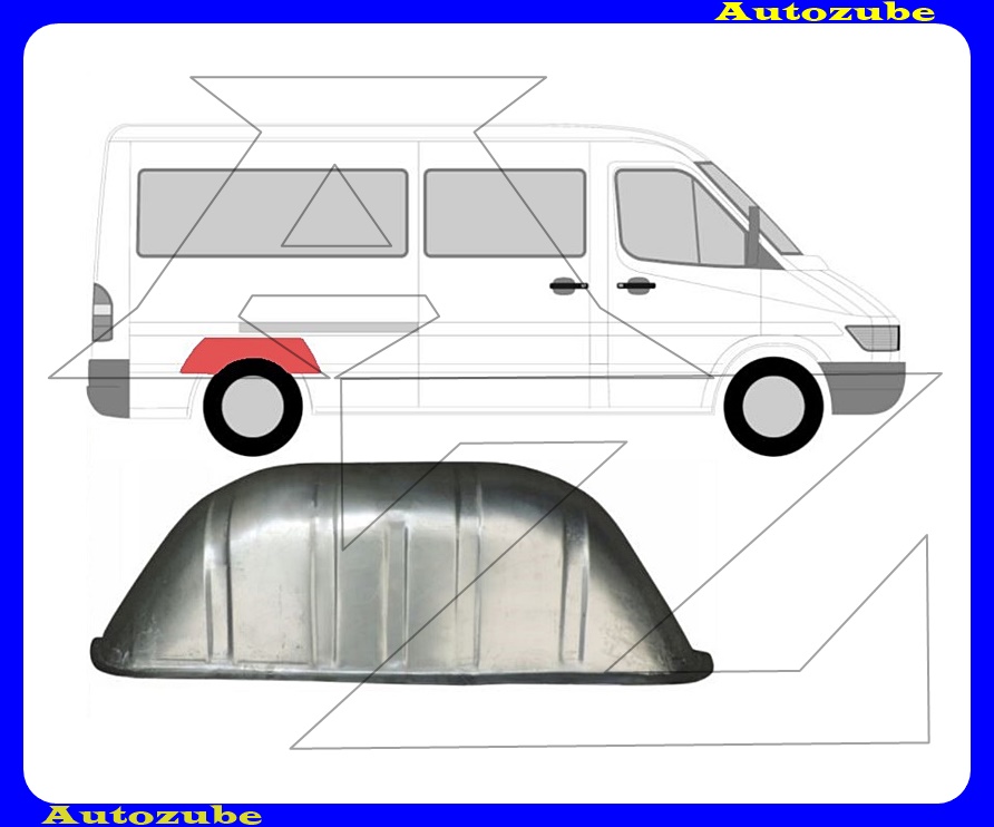 Hátsó doblemez belső, oldalfüggetlen (raktérben) {POTRYKUS} Hátsó doblemez belső, oldalfüggetlen (raktérben) {POTRYKUS}