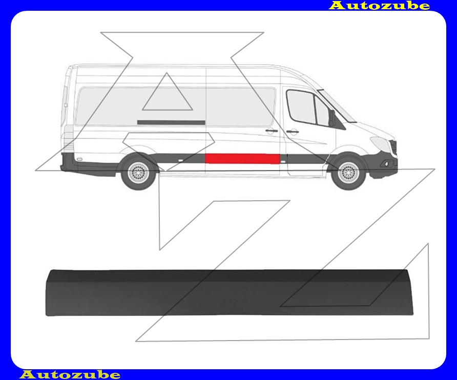 Tolóajtó díszléc jobb Tolóajtó díszléc jobb