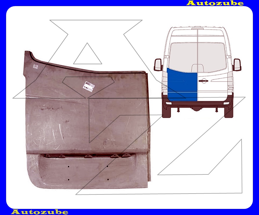 Hátsó ajtóborítás alsó rész bal Hátsó ajtóborítás alsó rész bal