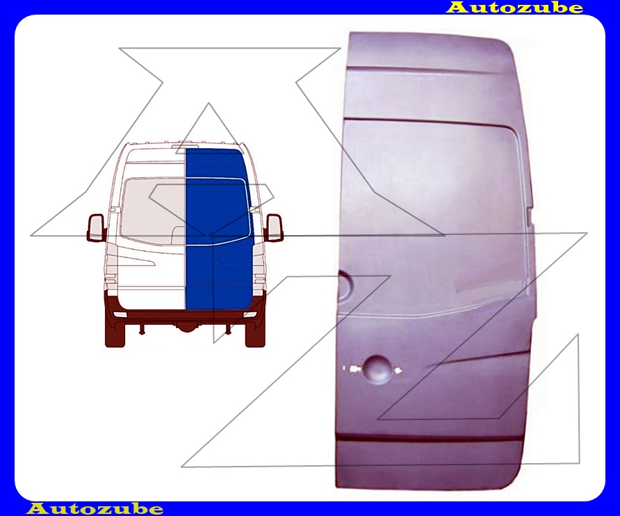 Hátsó ajtóborítás jobb Hátsó ajtóborítás jobb