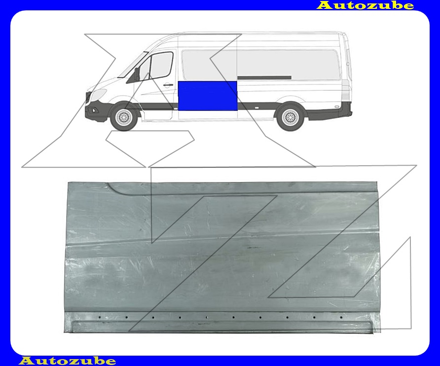 Oldalfal középső rész bal Oldalfal középső rész bal