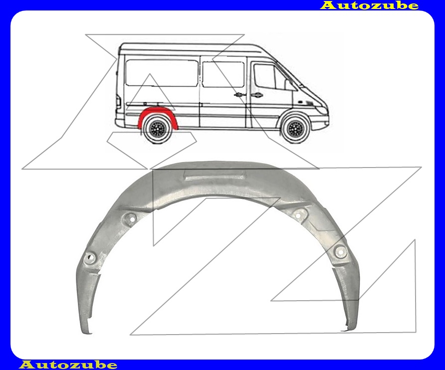 Hátsó doblemez javítóperem jobb (belső javítólemez) {POTRYKUS} Hátsó doblemez javítóperem jobb (belső javítólemez) {POTRYKUS}
