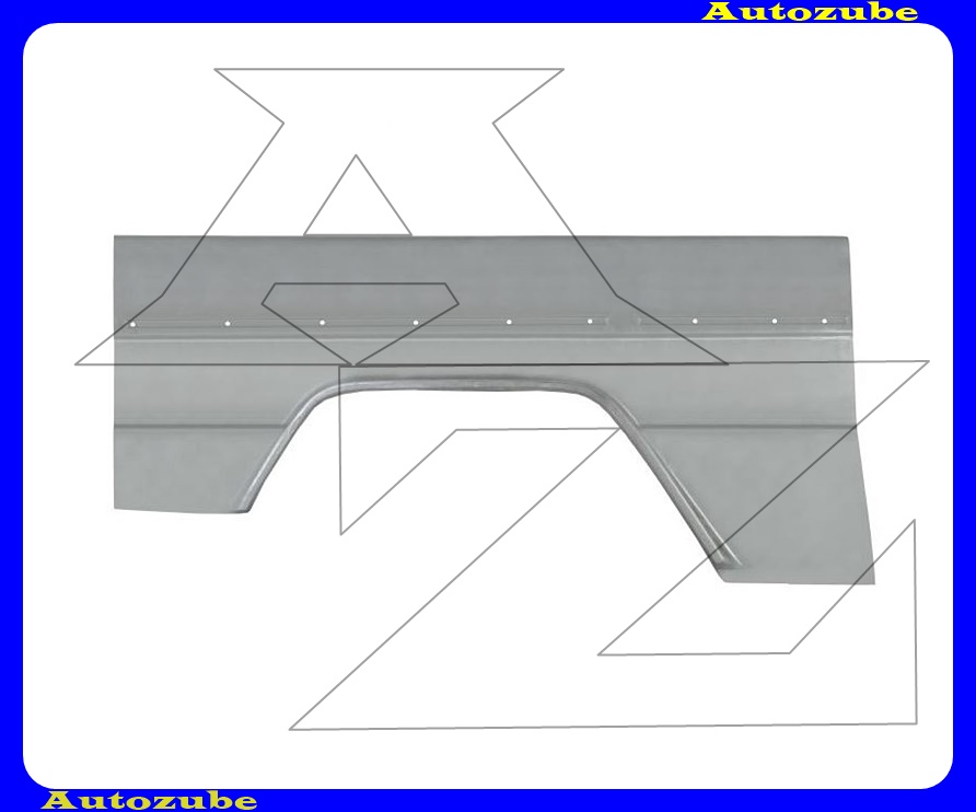 Hátsó sárvédő jobb Hátsó sárvédő jobb
