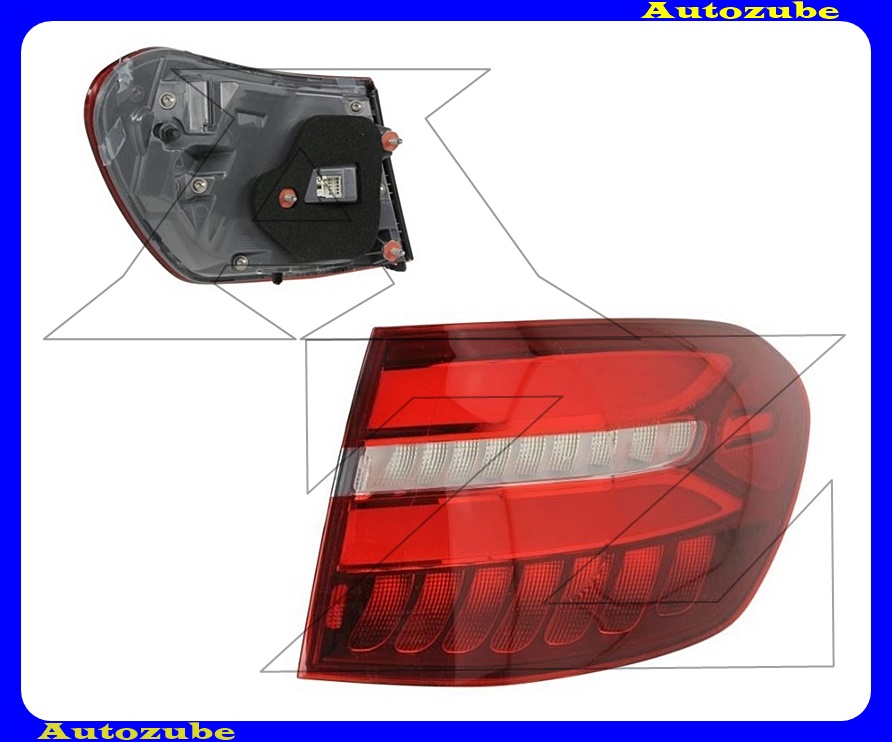 Hátsó lámpa jobb külső Hátsó lámpa jobb külső