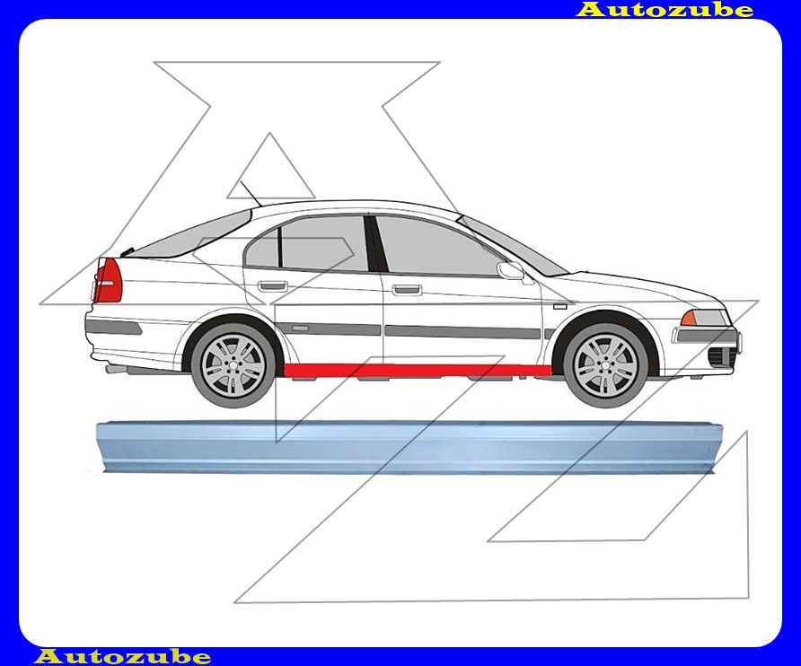 Küszöb alsó rész oldalfüggetlen Küszöb alsó rész oldalfüggetlen