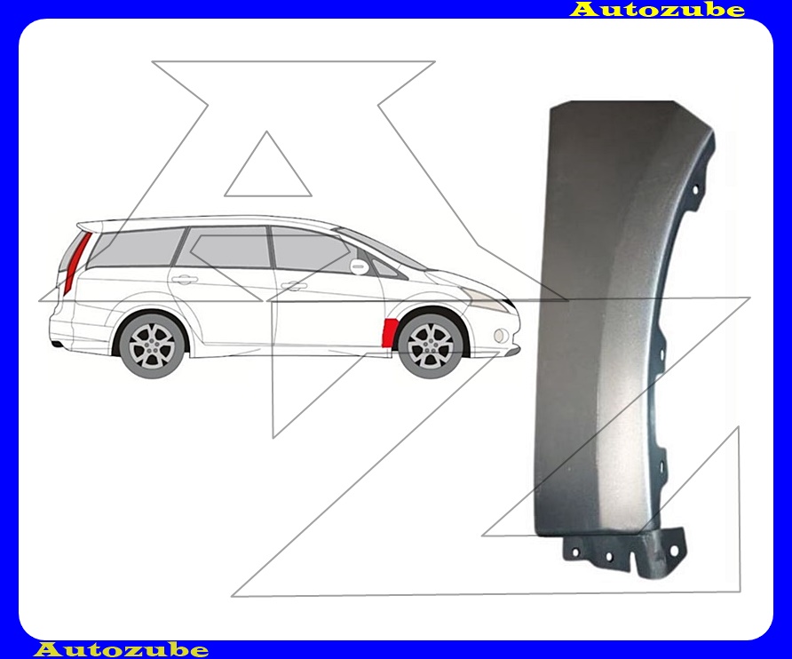 Első sárvédő hátsó alsó rész jobb (javítólemez) {POTRYKUS} Első sárvédő hátsó alsó rész jobb (javítólemez) {POTRYKUS}