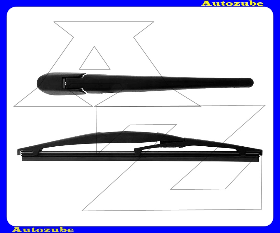Hátsó ablaktörlő kar, lapáttal (250mm) Hátsó ablaktörlő kar, lapáttal (250mm)