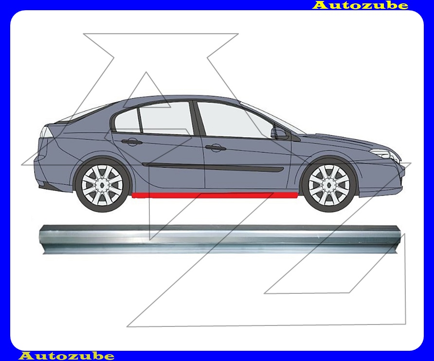 Küszöb alsó rész oldalfüggetlen Küszöb alsó rész oldalfüggetlen