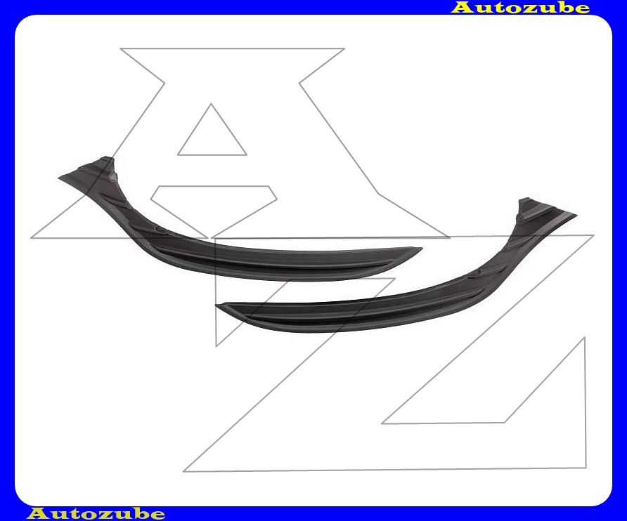 Első lökhárító rács díszléc szett, fényszóró alá (bal+jobb) Első lökhárító rács díszléc szett, fényszóró alá (bal+jobb)