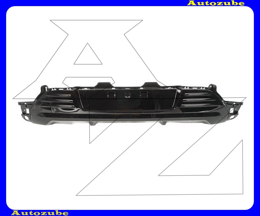 Hátsó lökhárító középső rész, fényes fekete Hátsó lökhárító középső rész, fényes fekete