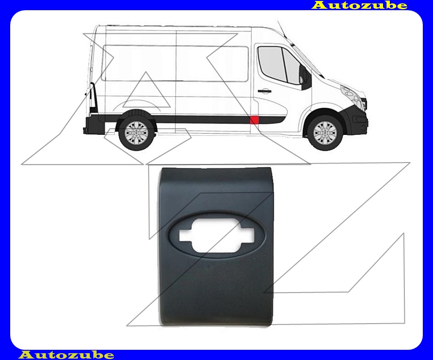 B-oszlop díszléc jobb B-oszlop díszléc jobb