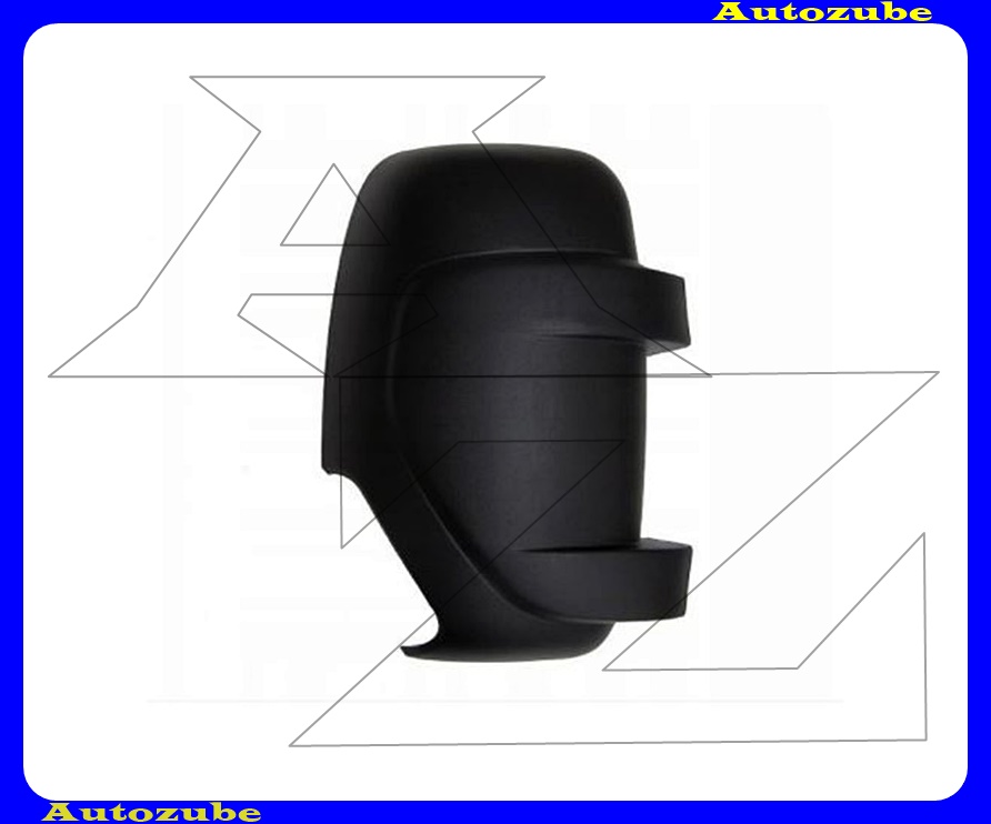 Visszapillantó tükörborítás jobb, fekete Visszapillantó tükörborítás jobb, fekete