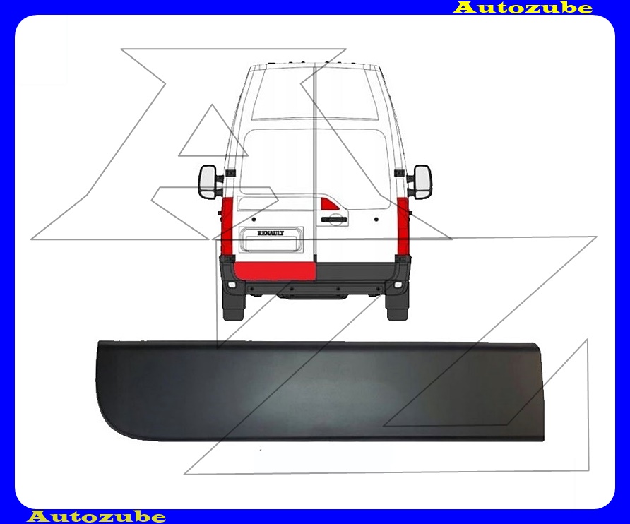 Ajtódíszléc bal hátsó Ajtódíszléc bal hátsó