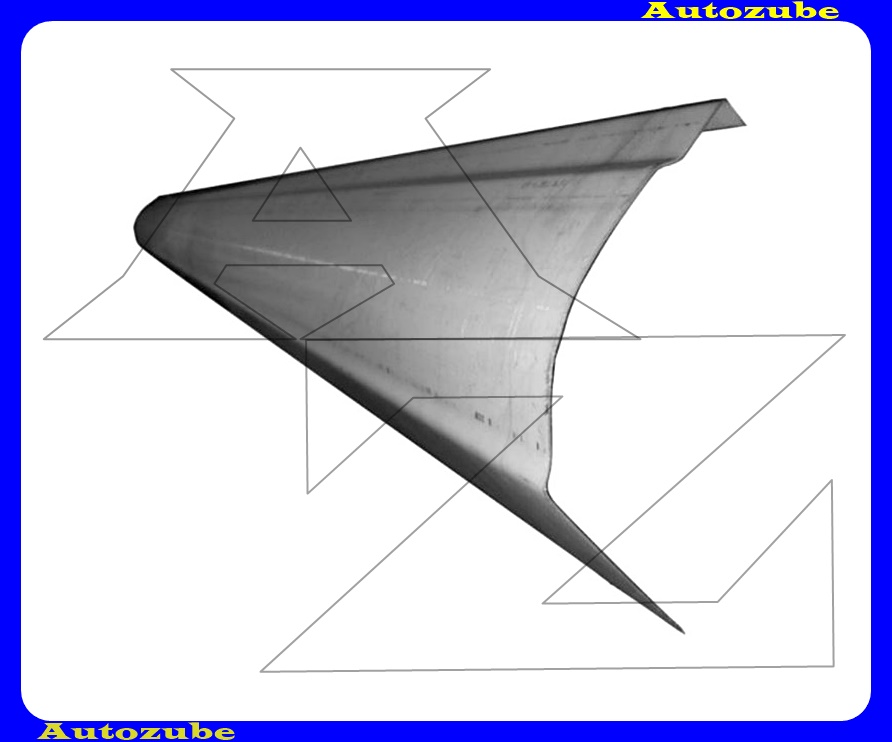 Küszöb alsó rész bal Küszöb alsó rész bal