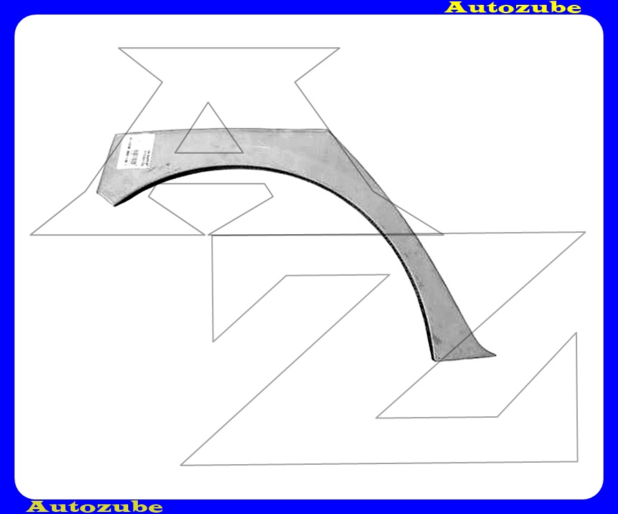 Hátsó sárvédő javítóív jobb Hátsó sárvédő javítóív jobb