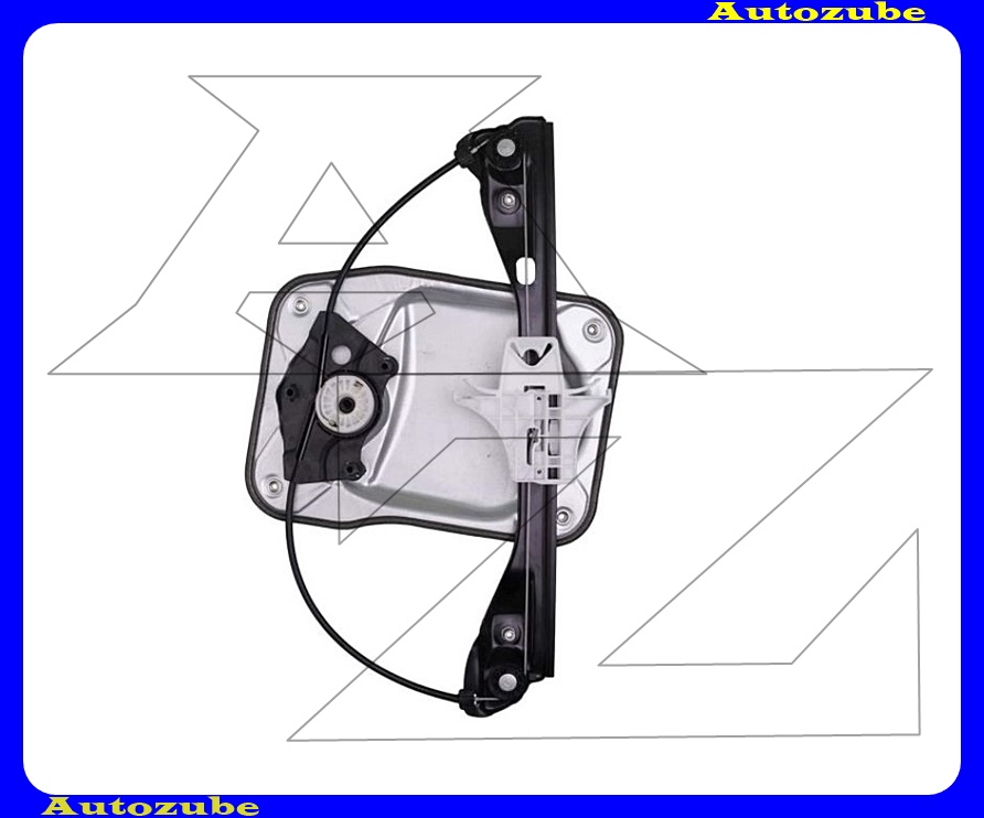 Ablakemelő szerkezet elektromos bal hátsó, panellal (motor nélkül) Ablakemelő szerkezet elektromos bal hátsó, panellal (motor nélkül)