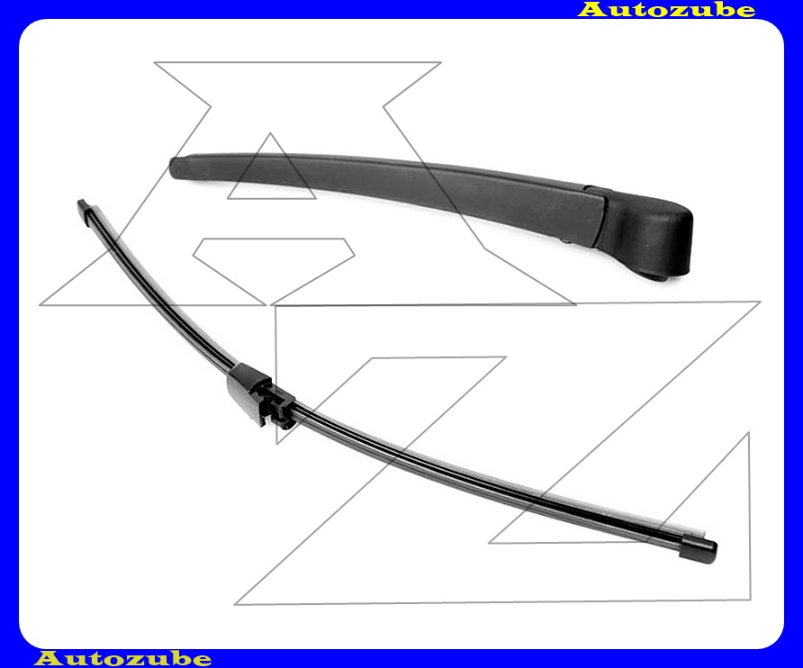 Hátsó ablaktörlő kar, lapáttal Hátsó ablaktörlő kar, lapáttal