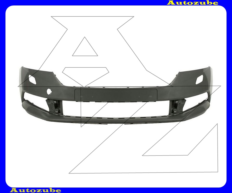 Első lökhárító fényezhető, fényszórómosós Első lökhárító fényezhető, fényszórómosós