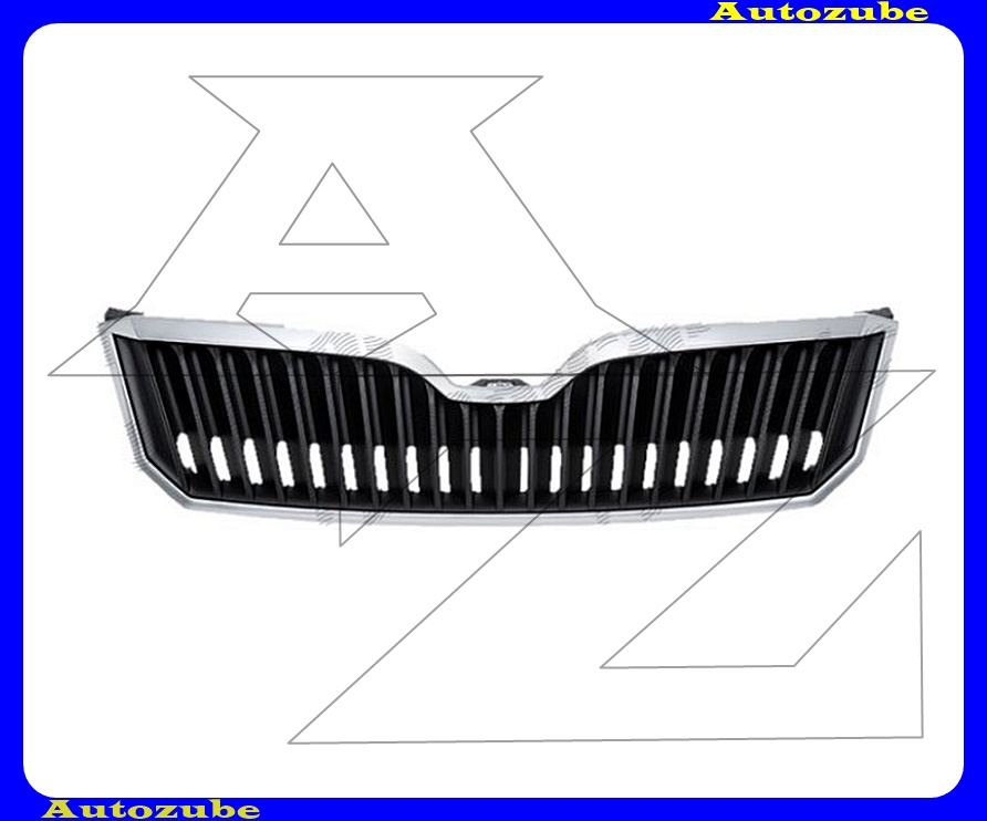 Hűtődíszrács krómkerettel - fekete bordákkal Hűtődíszrács krómkerettel - fekete bordákkal