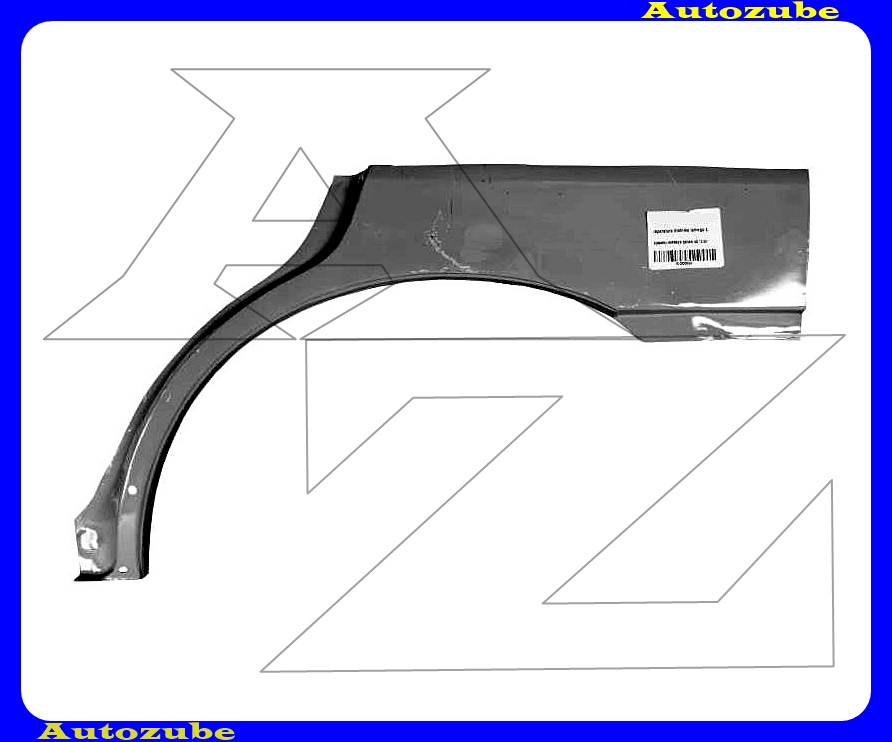 Hátsó sárvédő javítóív bal Hátsó sárvédő javítóív bal