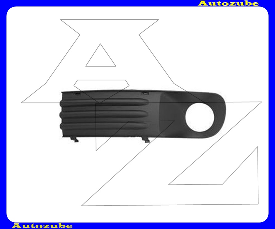 Első lökhárító rács bal, ködlámpás fekete Első lökhárító rács bal, ködlámpás fekete