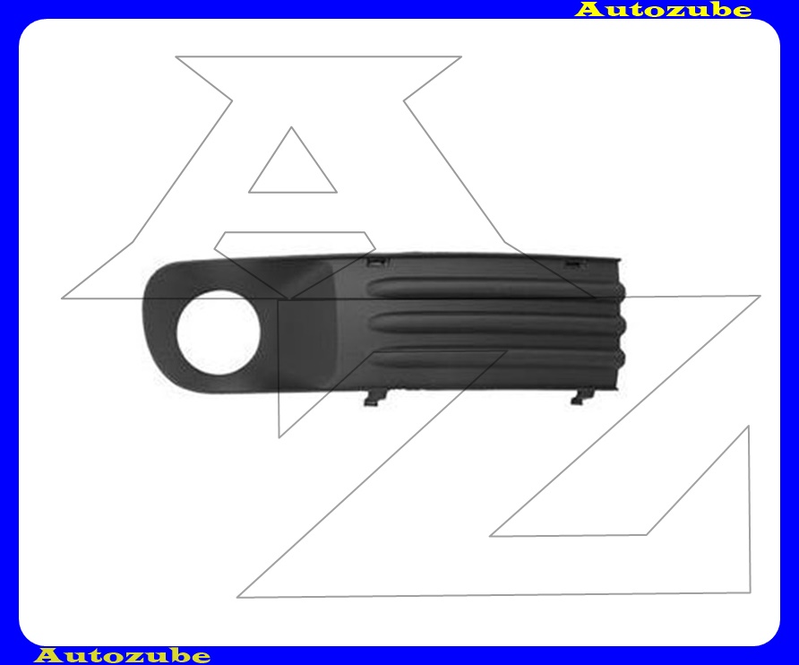 Első lökhárító rács jobb, ködlámpás fekete Első lökhárító rács jobb, ködlámpás fekete