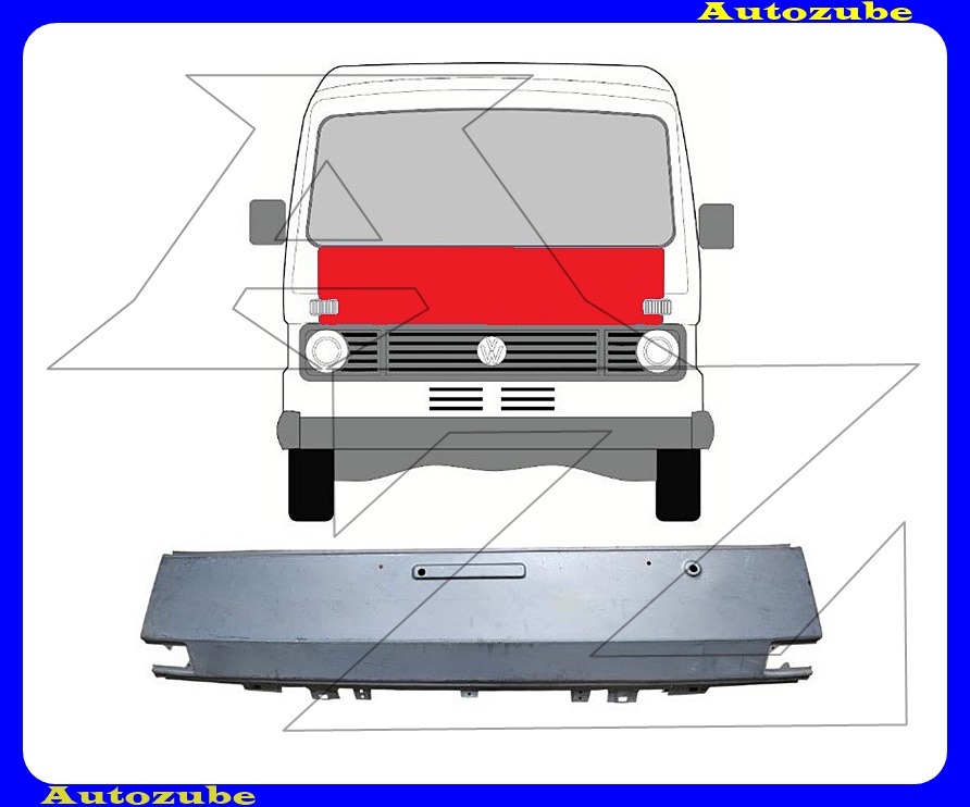 Első szélvédő alatti javítőelem (külső javítólemez) {POTRYKUS} Első szélvédő alatti javítőelem (külső javítólemez) {POTRYKUS}