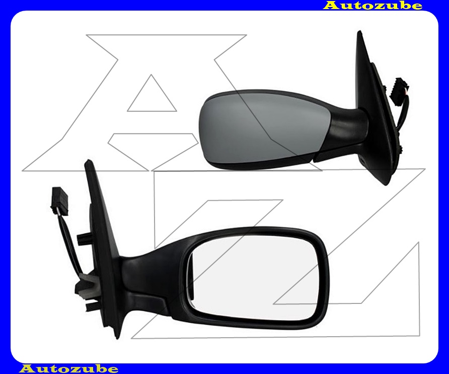 Visszapillantó tükör jobb, elektromos, fűthető-domború tükörlappal, hőmérős, fényezhető borítással Visszapillantó tükör jobb, elektromos, fűthető-domború tükörlappal, hőmérős, fényezhető borítással