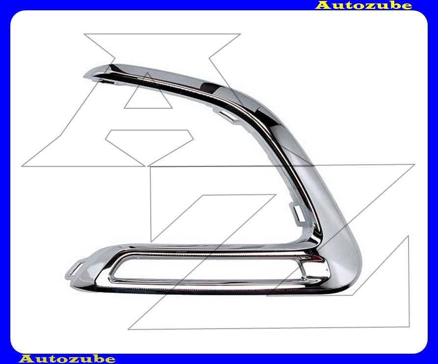 Első lökhárító rács krómdíszléc jobb, (nappali fényeshez) Első lökhárító rács krómdíszléc jobb, (nappali fényeshez)