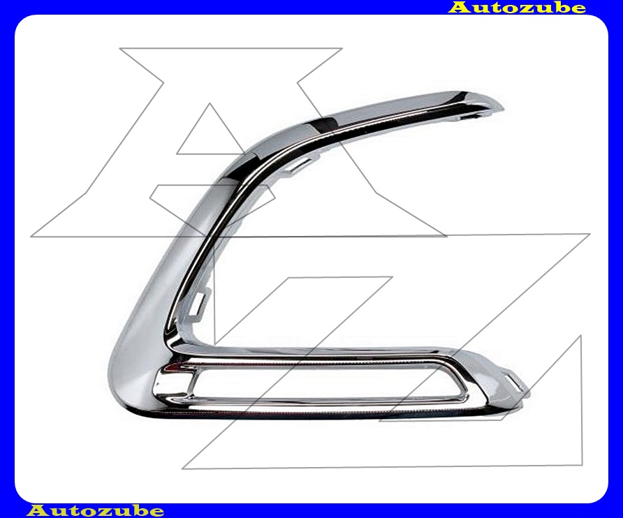 Első lökhárító rács krómdíszléc bal, (nappali fényeshez) Első lökhárító rács krómdíszléc bal, (nappali fényeshez)