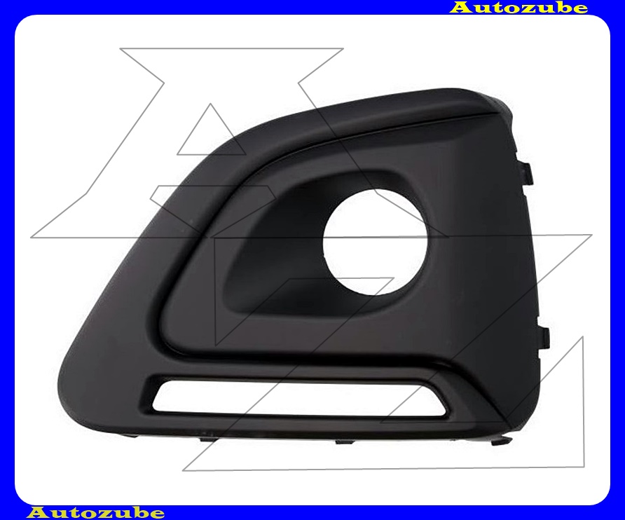 Első lökhárító rács bal, ködlámpa és nappali fény hellyel (NEM krómdíszléces kivitel) Első lökhárító rács bal, ködlámpa és nappali fény hellyel (NEM krómdíszléces kivitel)