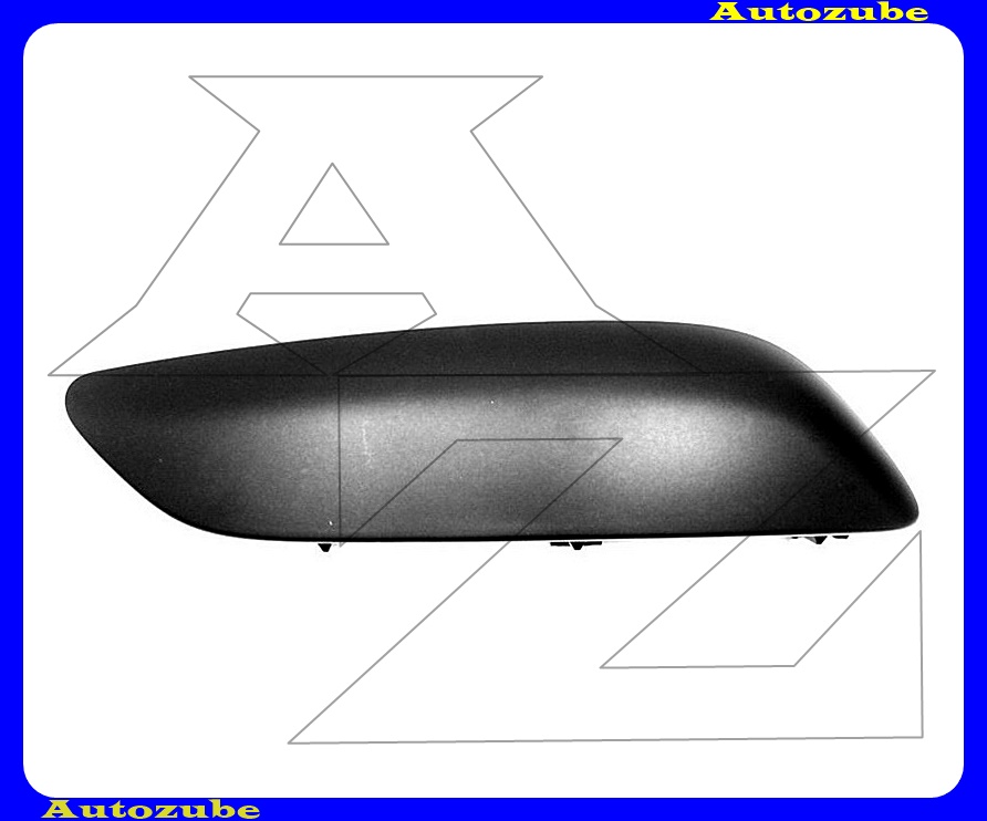 Első lökhárító díszléc jobb, fekete Első lökhárító díszléc jobb, fekete