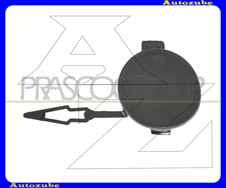 Hátsó lökhárító vonószemtakaró, fekete Hátsó lökhárító vonószemtakaró, fekete