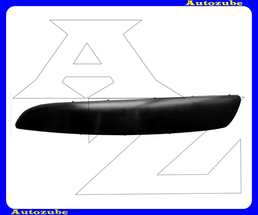 Első lökhárító díszléc bal, fekete Első lökhárító díszléc bal, fekete