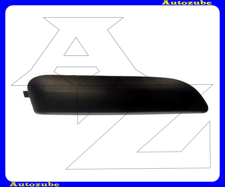 Első lökhárító díszléc jobb, fekete Első lökhárító díszléc jobb, fekete