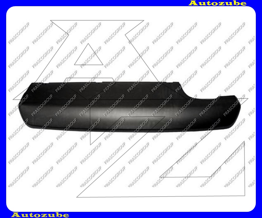 Hátsó lökhárító alatti spoiler fekete Hátsó lökhárító alatti spoiler fekete