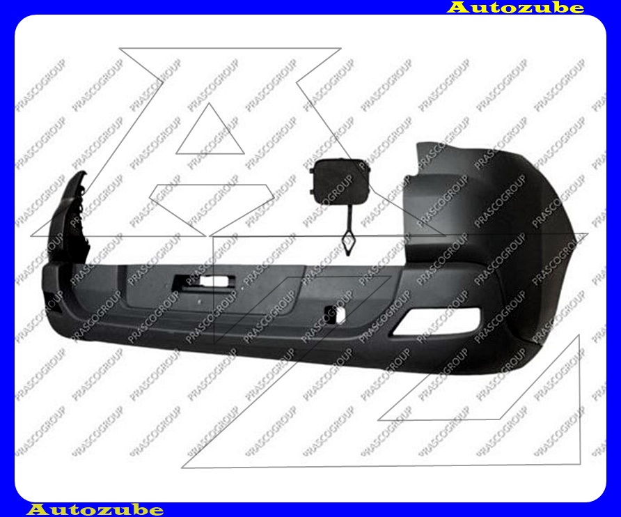 Hátsó lökhárító alapozott Hátsó lökhárító alapozott