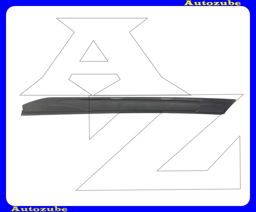 Sárvédő díszléc jobb felső, fekete Sárvédő díszléc jobb felső, fekete