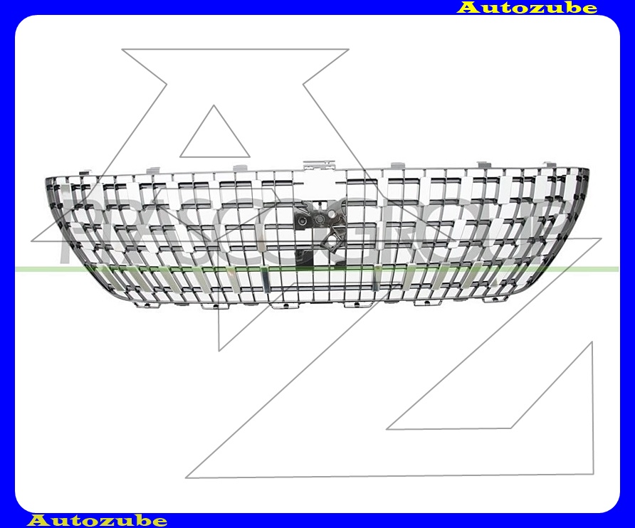 Hűtődíszrács fekte/króm Hűtődíszrács fekte/króm