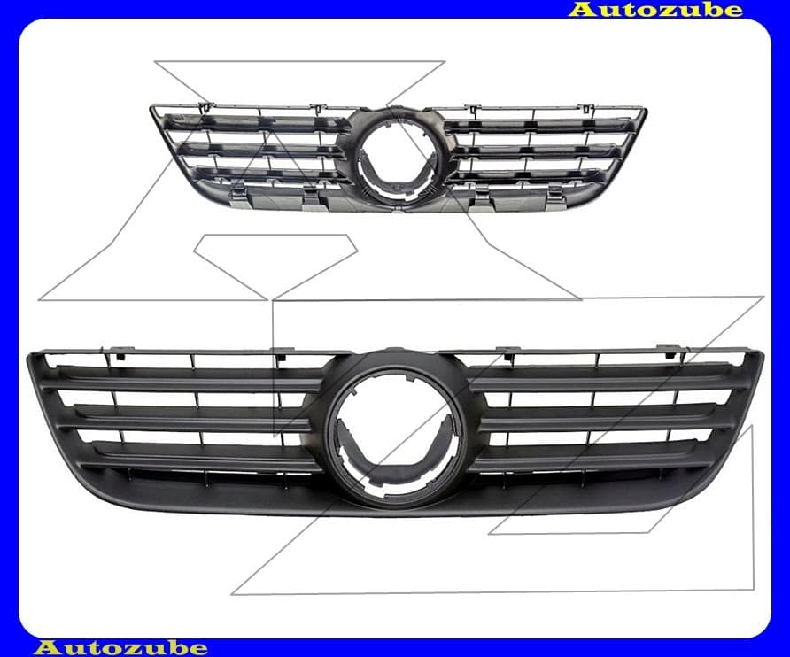 Hűtődíszrács fekete Hűtődíszrács fekete