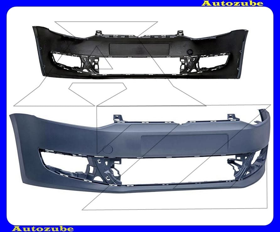 Első lökhárító alapozott Első lökhárító alapozott