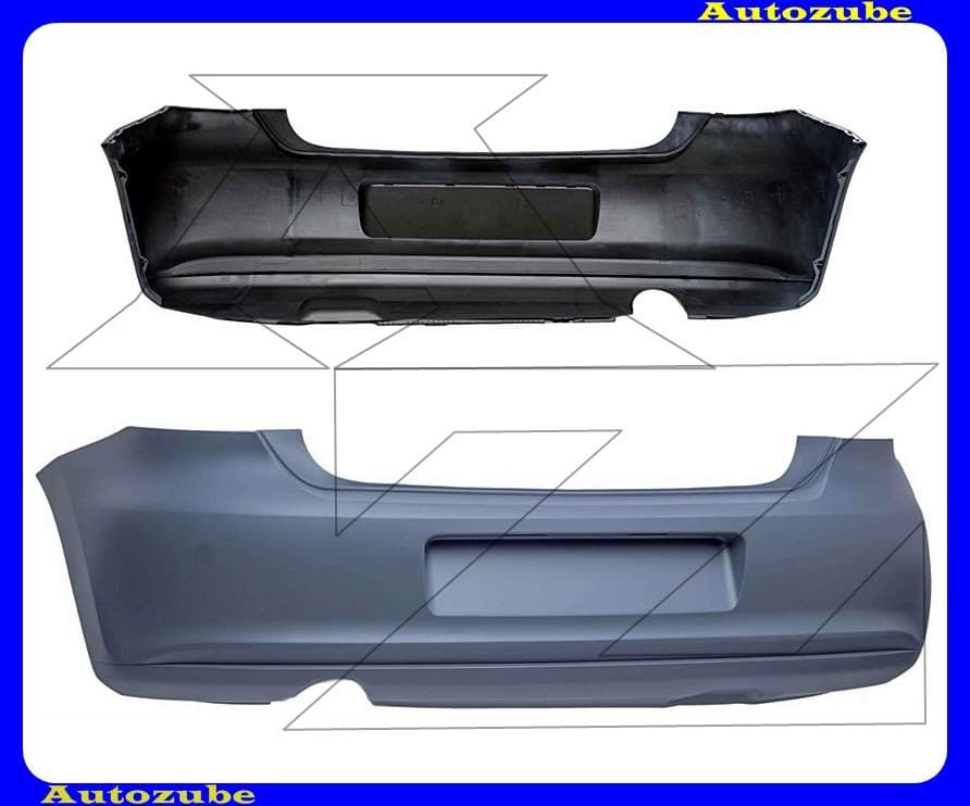 Hátsó lökhárító alapozott Hátsó lökhárító alapozott